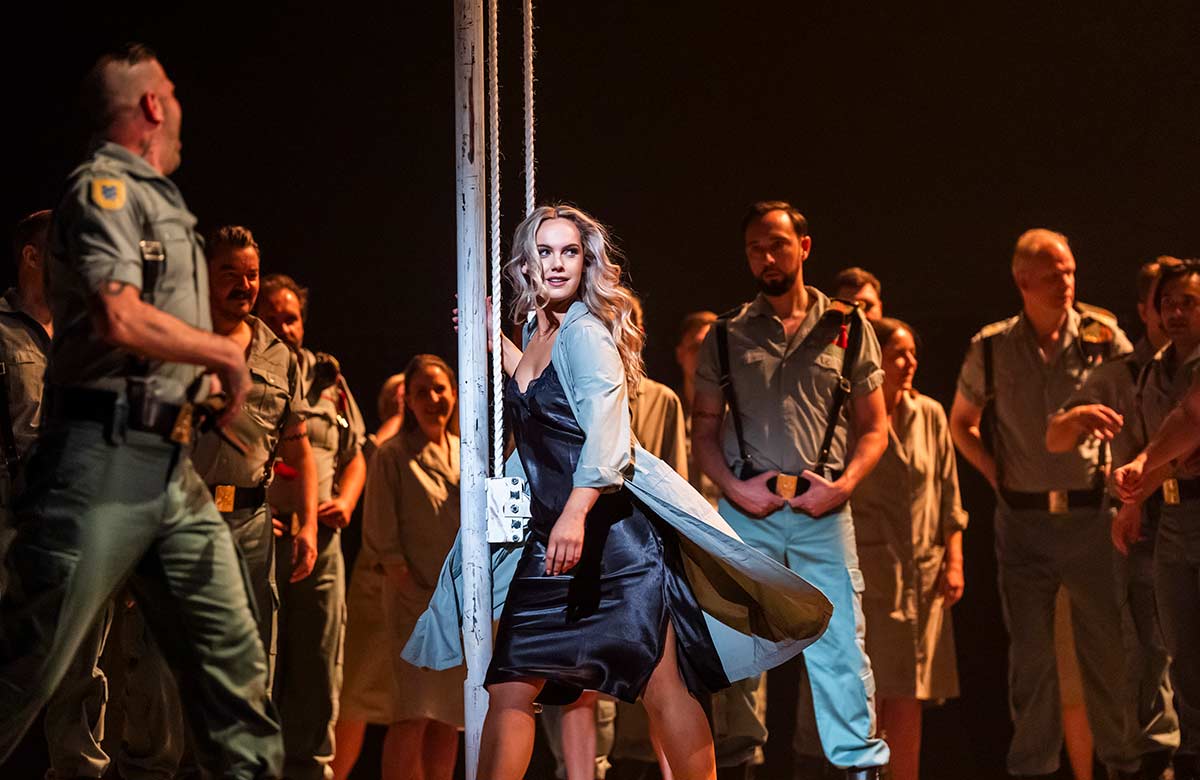 Niamh O&rsquo;Sullivan in Carmen at the London Coliseum. Photo: Tristram Kenton