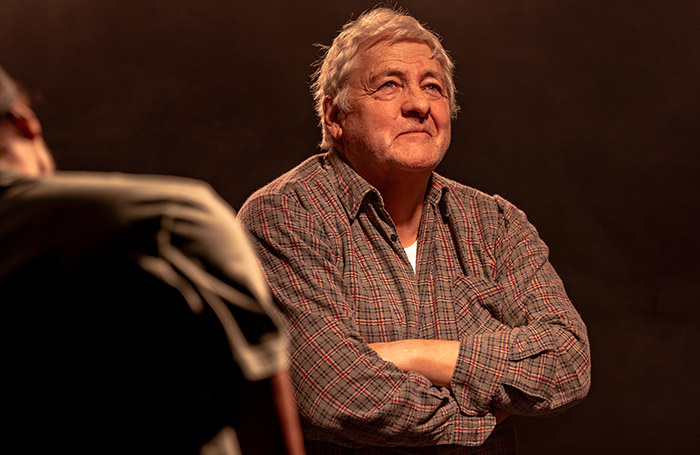 Peter Wight in Lifers at Southwark Playhouse Borough, London. Photo: Richard Southgate