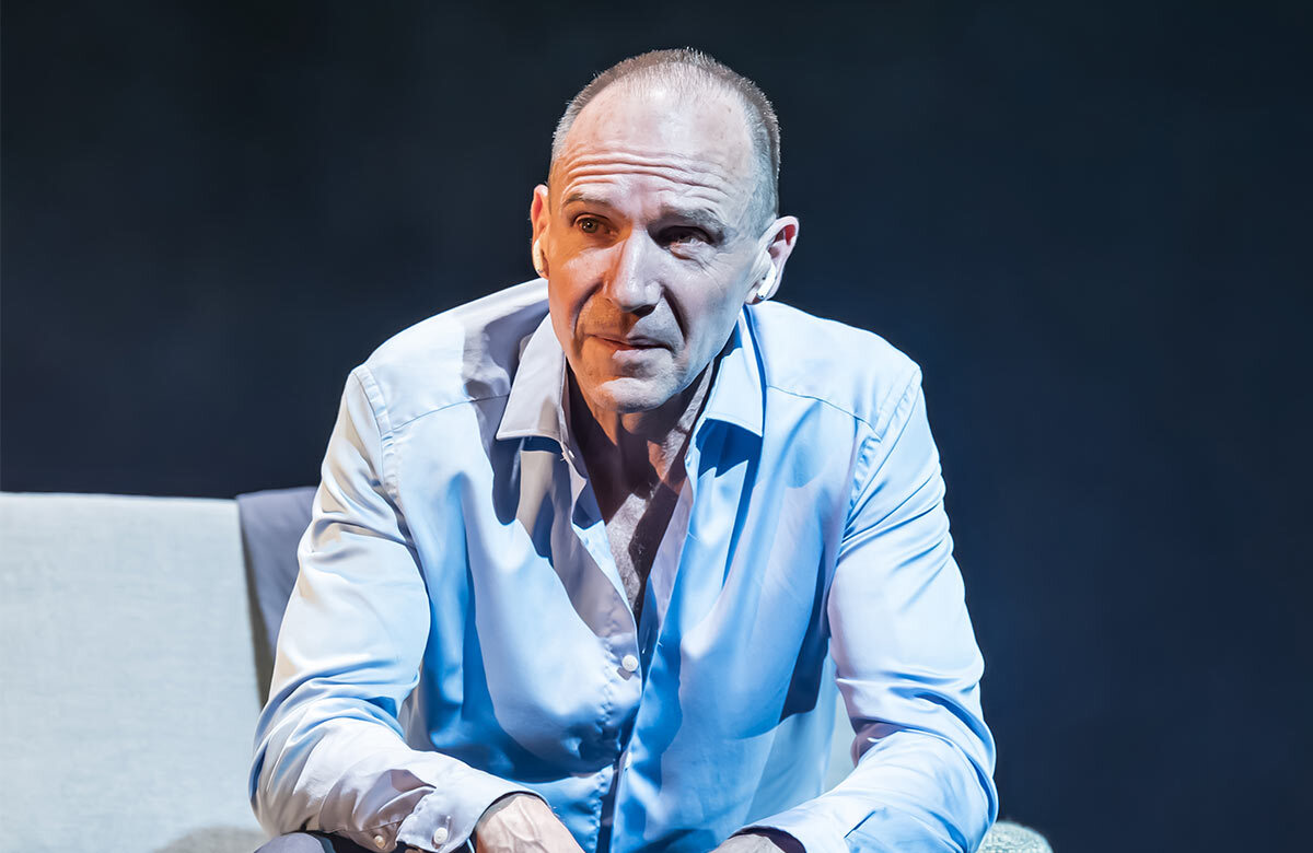 Ralph Fiennes in Small Hotel in Theatre Royal Bath. Photo: Marc Brenner