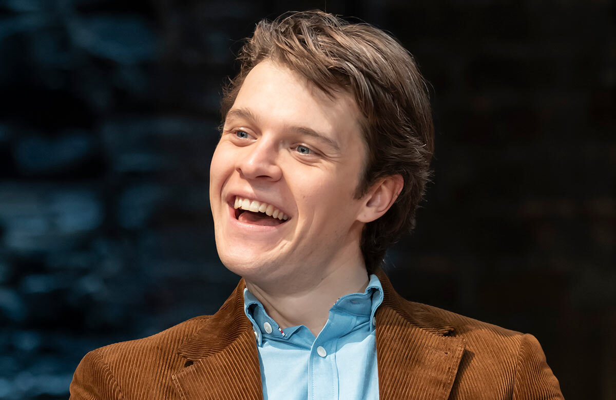 Jasper Talbot in The Line of Beauty at the Almeida Theatre, London. Photo: Johan Persson