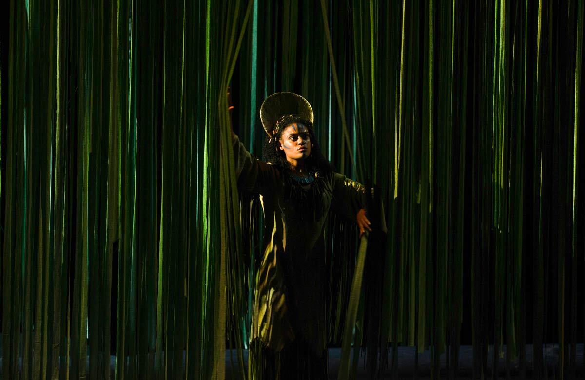Axelle Saint-Cirel in The Magic Fountain at the National Opera House, Wexford. Photo Pádraig Grant
