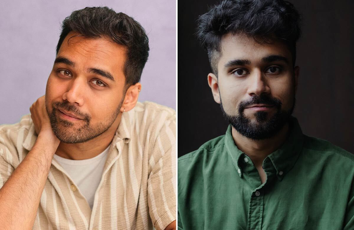 Mohit Mathur and Karim Khan. Photos: Atka Photography/Philippa James