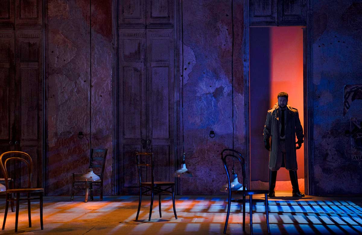 Giorgi Lomiseli in Le Trouv&egrave;re at the National Opera House, Wexford. Photo: Padraig Grant