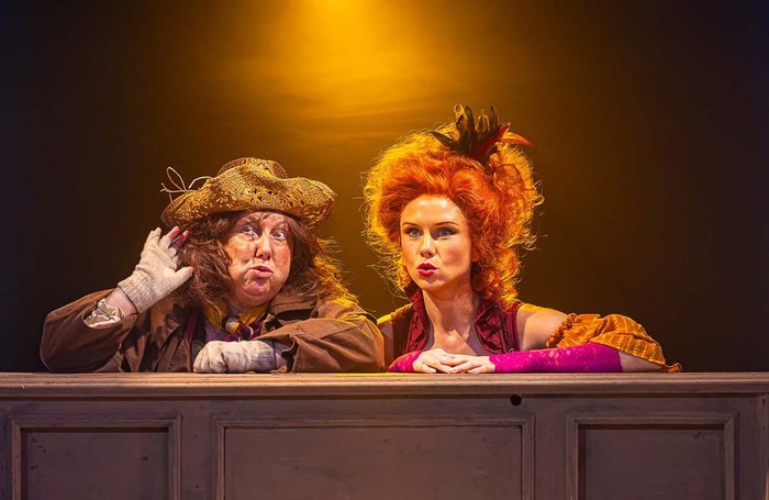 Christina Nelson and Philippa O'Hara in The Musicians of Bremen Live! at Cahoots Theatre, Belfast. Photo: Gorgeous Photography