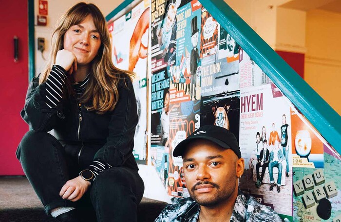 Emily Carewe and Anthony Simpson-Pike. Photo: Adiam Yemane