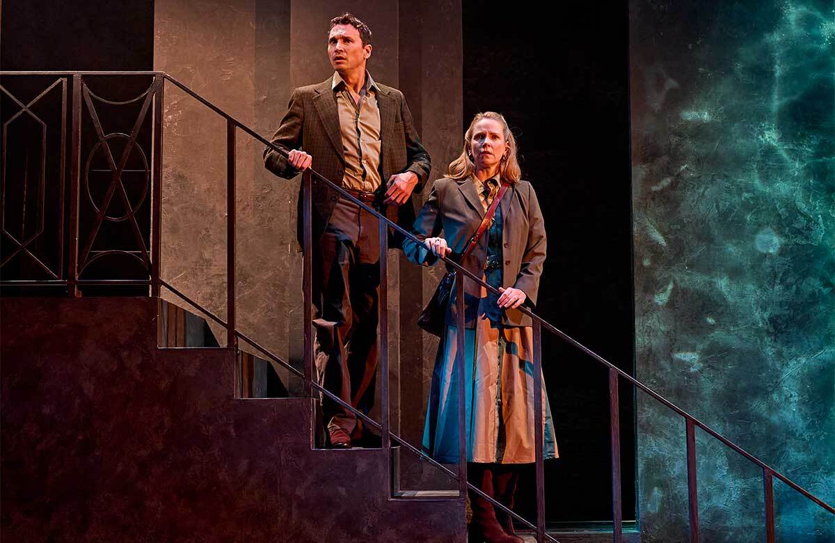 Mark Jackson and Sophie Robinson in Don't Look Now at Salisbury Playhouse. Photo: Manuel Harlan