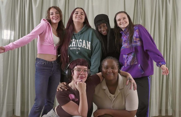 Members of Clean Break's Young Company Members of Clean Break's Young Company