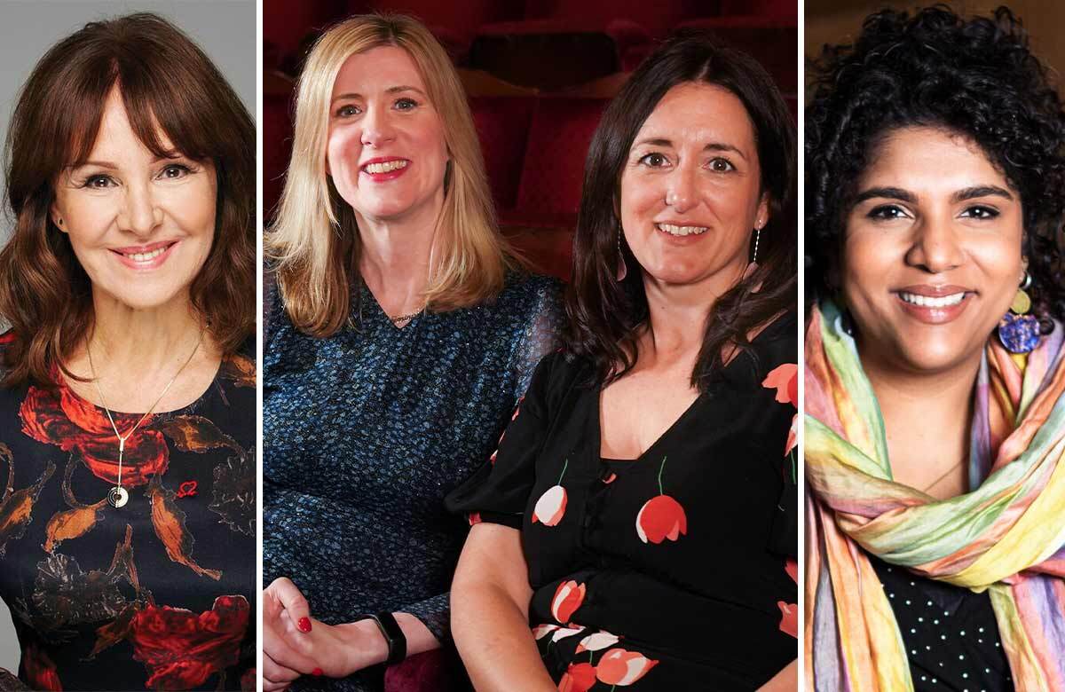 Arlene Phillips, Claire Walker and Hannah Essex, and Natasha Kathi-Chandra