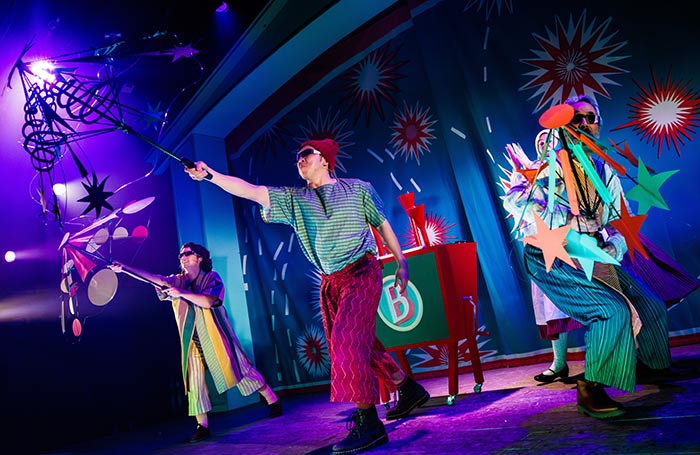 A scene from The Firework Maker's Daughter at the Polka Theatre, London. Photo: Jake Bush A scene from The Firework Maker's Daughter at the Polka Theatre, London. Photo: Jake Bush