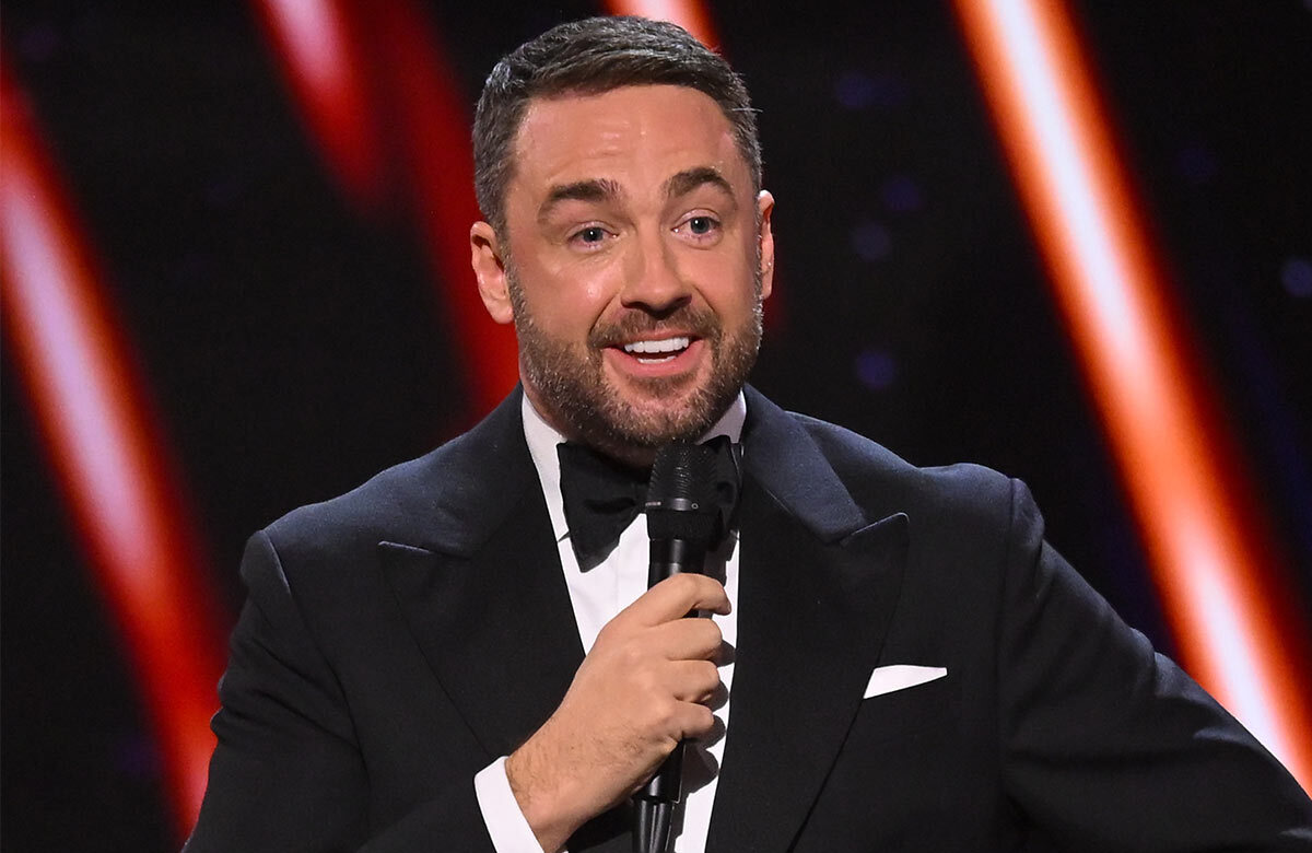 Jason Manford in the Royal Variety Performance 2025 at the Royal Albert Hall, London. Photo: Jonathan Hordle/ITV