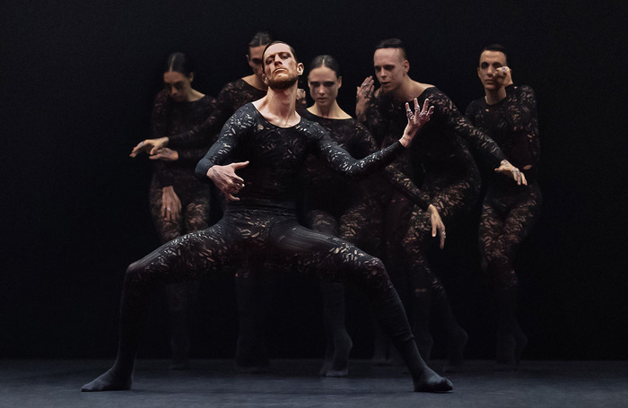 The company of S-E-D//Sharon Eyal: Into the Hairy at Sadler's Wells, London. Photo: Katerina Jebb