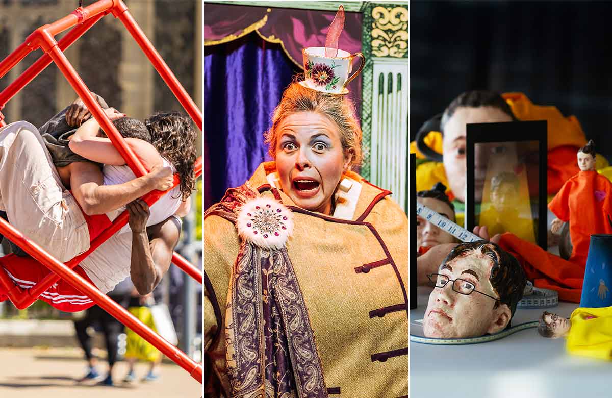 Manipulate Festival's programme will include Tell Me, Auntie Empire and Size Matters. Photo: Brian Hartley (Auntie Empire)