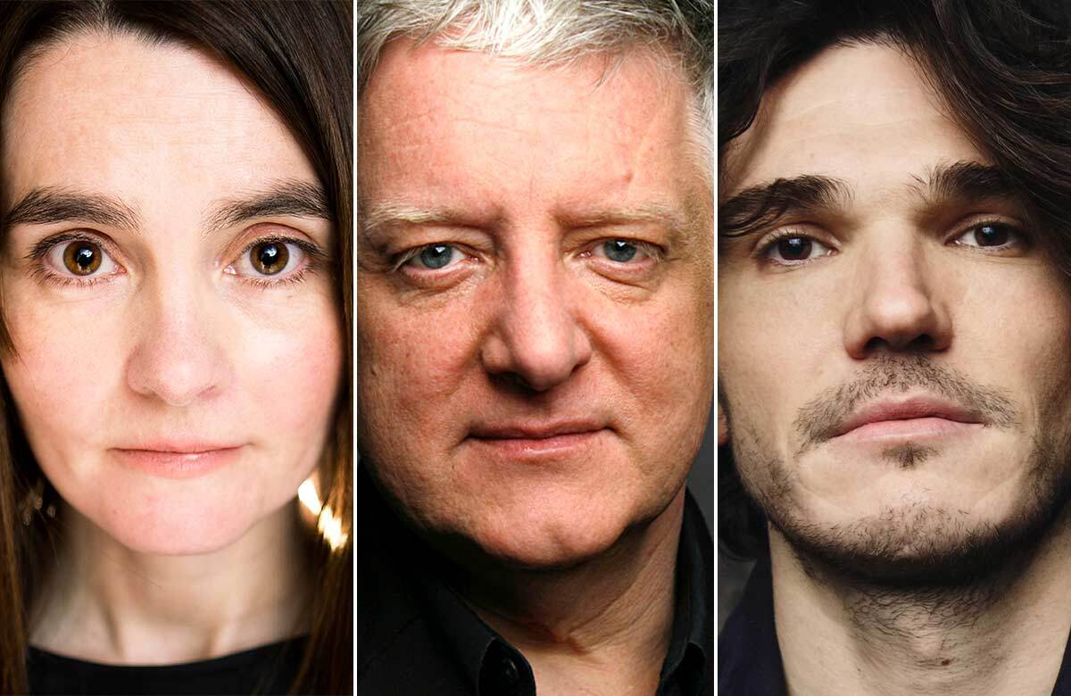 Shirley Henderson, Simon Russell Beale and Fra Fee. Photos: Charlie Carter/Murdo MacLeod Shirley Henderson, Simon Russell Beale and Fra Fee. Photos: Charlie Carter/Murdo MacLeod