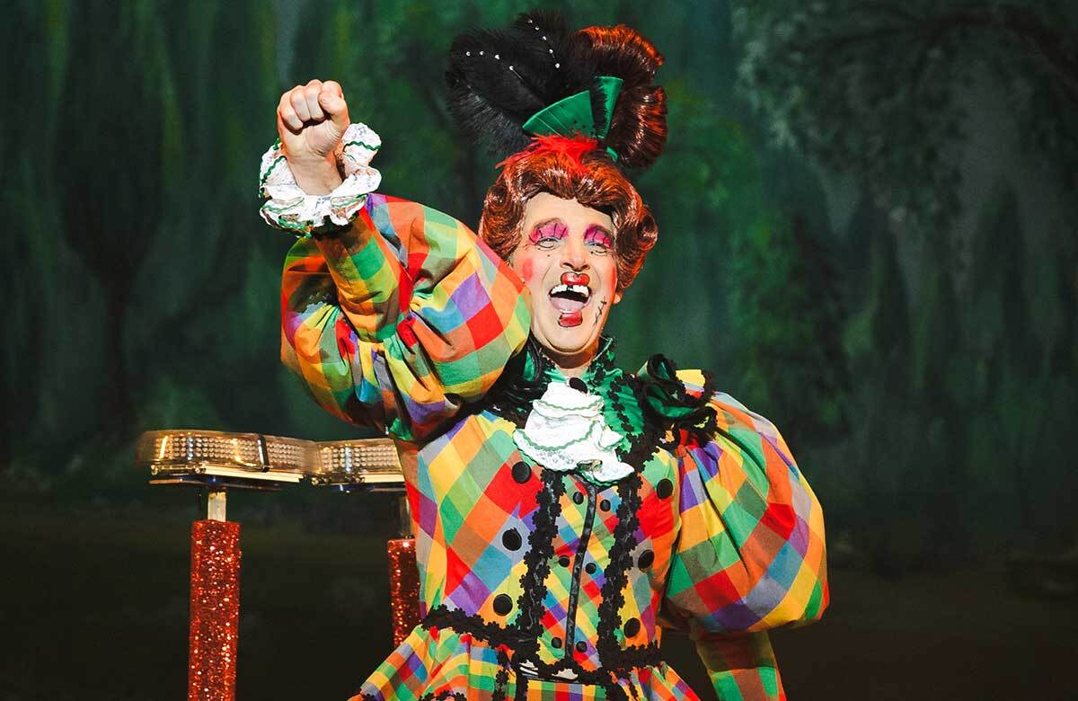 Alan McHugh in Cinderella at His Majesty’s Theatre, Aberdeen. Photo: Richard Frew Alan McHugh in Cinderella at His Majesty’s Theatre, Aberdeen. Photo: Richard Frew