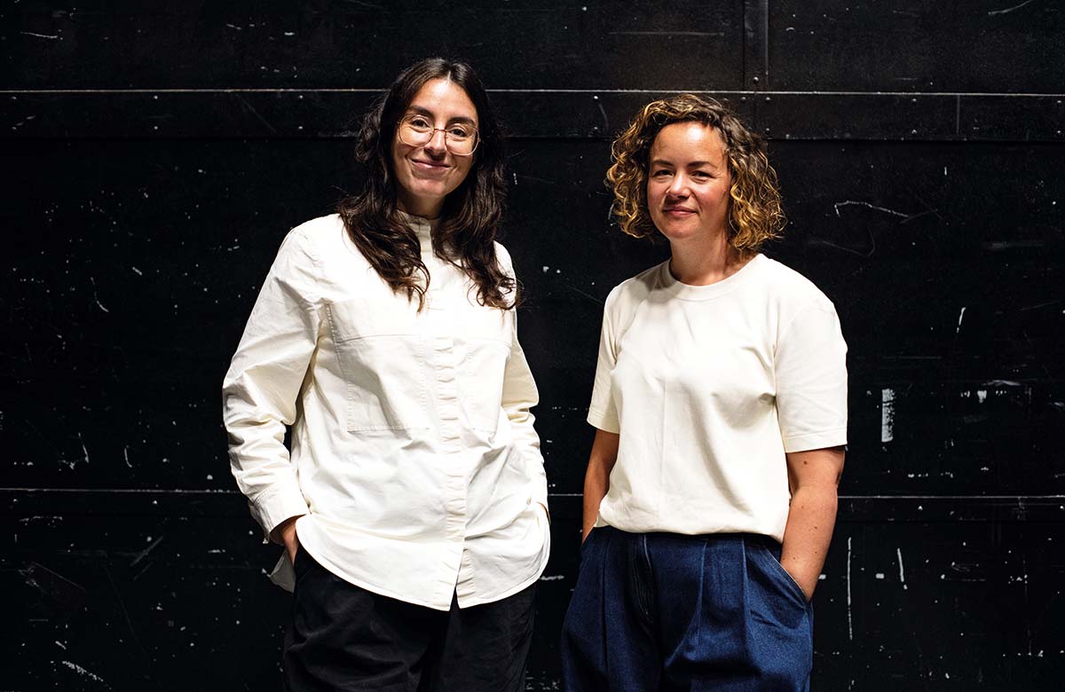 Adele Thomas and Sarah Crabtree. Photo: Jon Pountney Adele Thomas and Sarah Crabtree. Photo: Jon Pountney