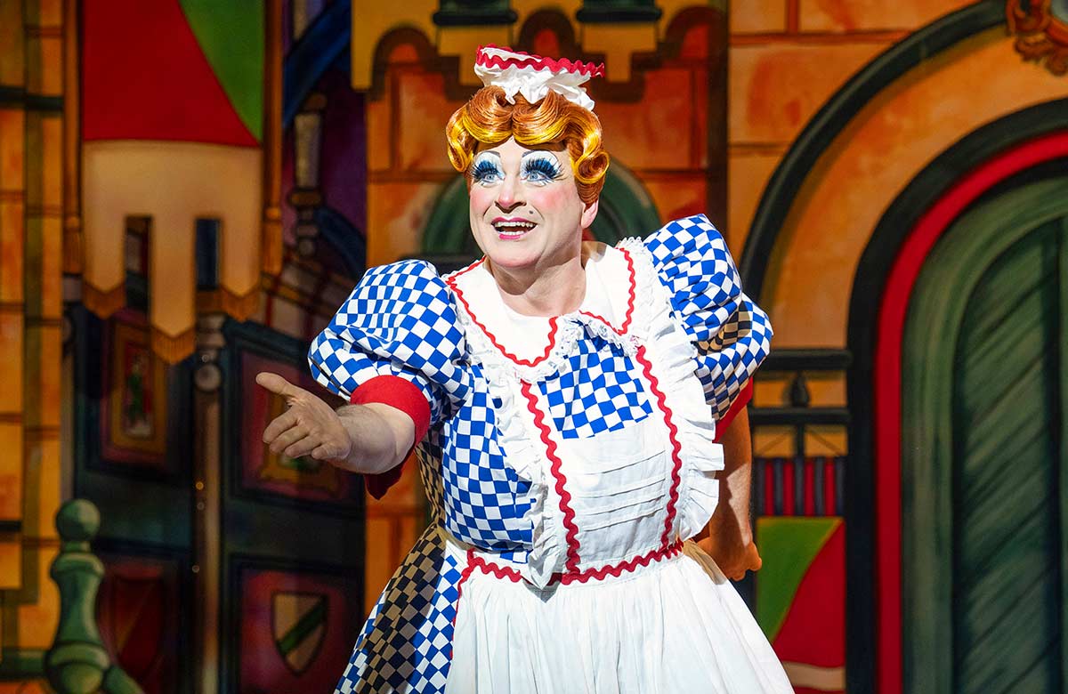 Matt Crosby in Sleeping Beauty at the Arts Theatre, Cambridge. Photo: Richard Hubert Smith