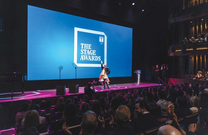 Rob Madge at The Stage Awards 2025. Photo: Charlie Lyne