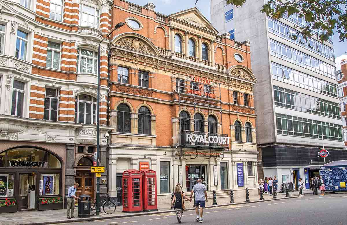 London’s Royal Court will celebrate its 70th Anniversary next year. Photo: Shutterstock London’s Royal Court will celebrate its 70th Anniversary next year. Photo: Shutterstock
