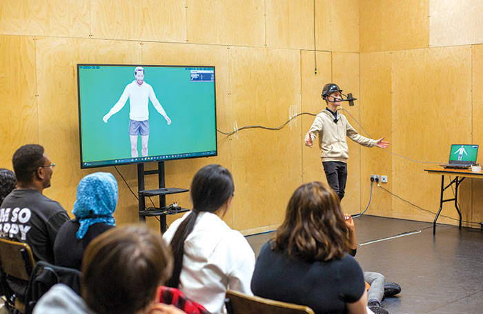 National Youth Theatre and Microsoft's Digital Accelerator programme. Photo: Tobi Ejirele