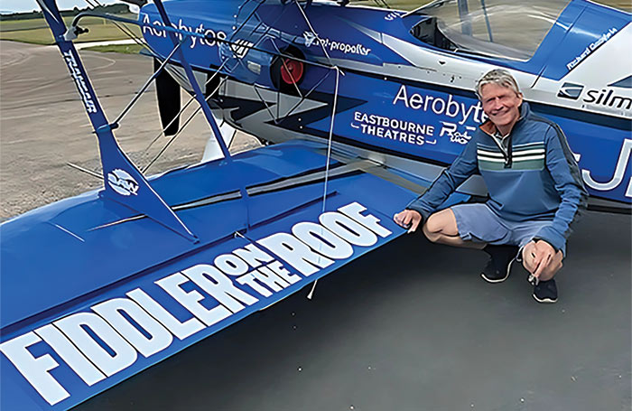 Eastbourne Theatres' advertising at the Eastbourne Airshow