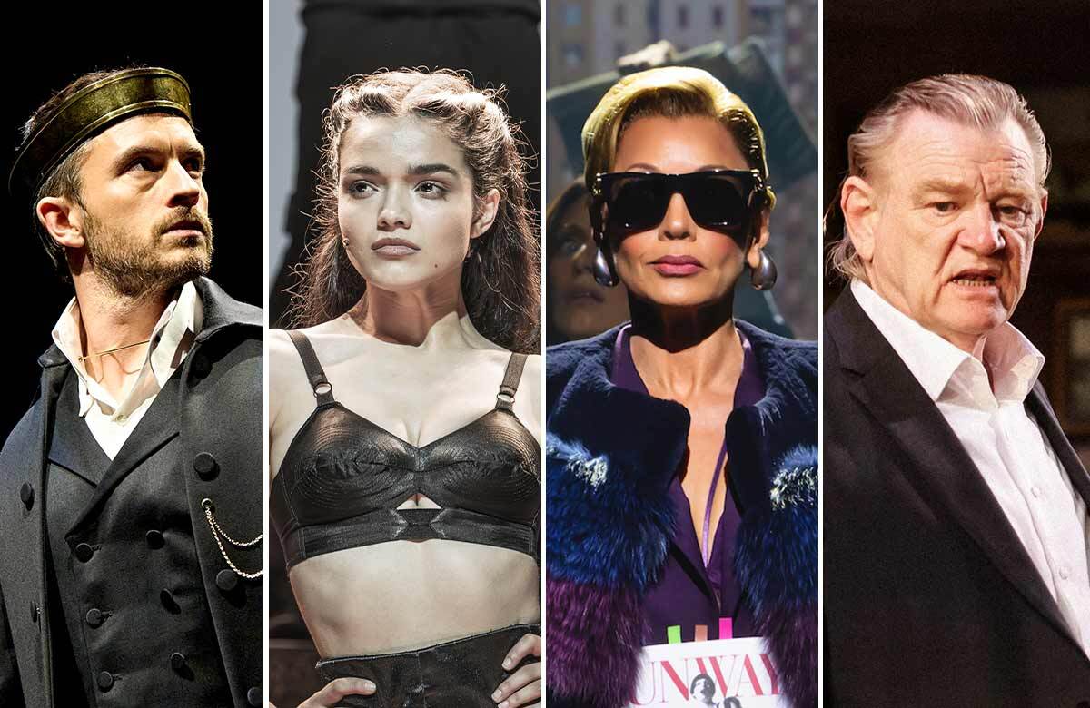 Standard Theatre Awards 2025 nominees Jonathan Bailey, Rachel Zegler, Vanessa Williams and Brendan Gleeson. Photos: Manuel Harlan/Marc Brenner/Matt Crockett/Rich Gilligan