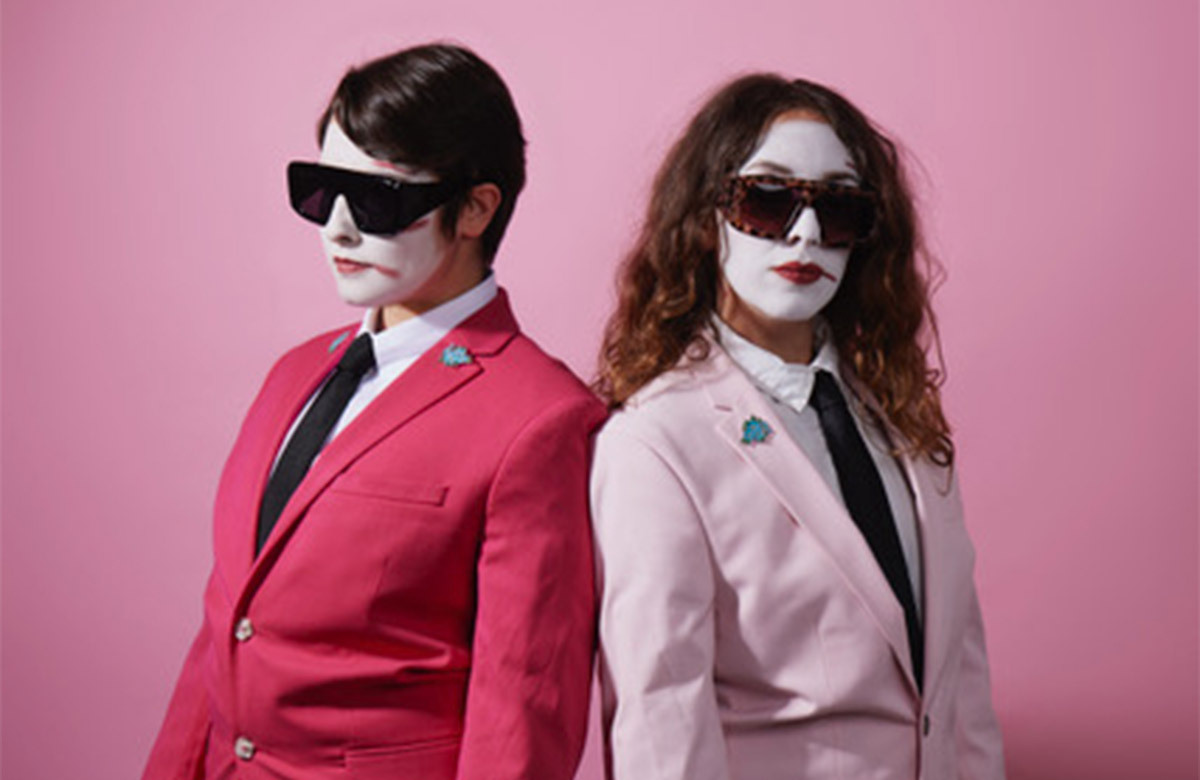 Louise Mothersole and Rebecca Biscuit in Sh!t Theatre: Evita Too at the Southbank Centre, London. Photo:  Christa Holka