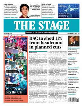 Stage front 11 dec 1