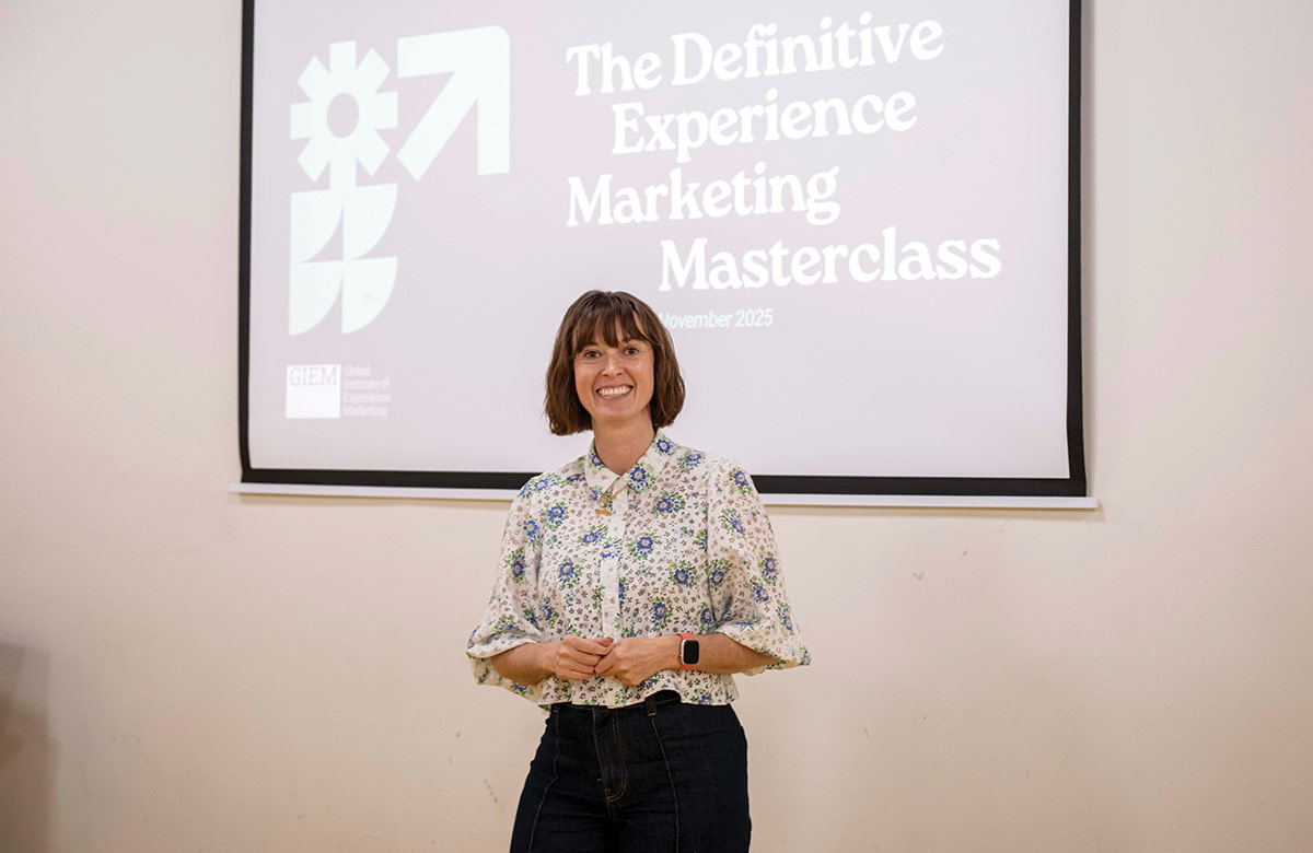 Dawn Farrow hosts a Global Institute of Experience Marketing masterclass at Patch Twickenham. Photo: James Watkins