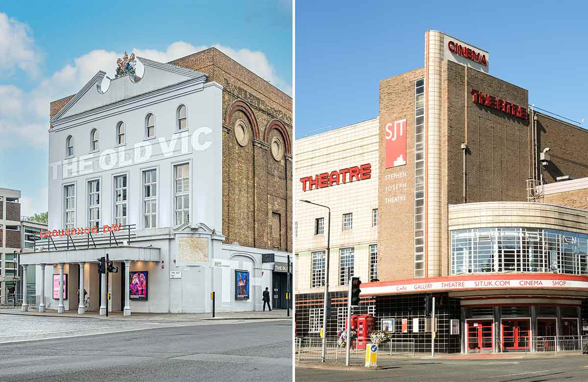London's Old Vic and the Stephen Joseph Theatre. Photo: Shutterstock London's Old Vic and the Stephen Joseph Theatre. Photo: Shutterstock