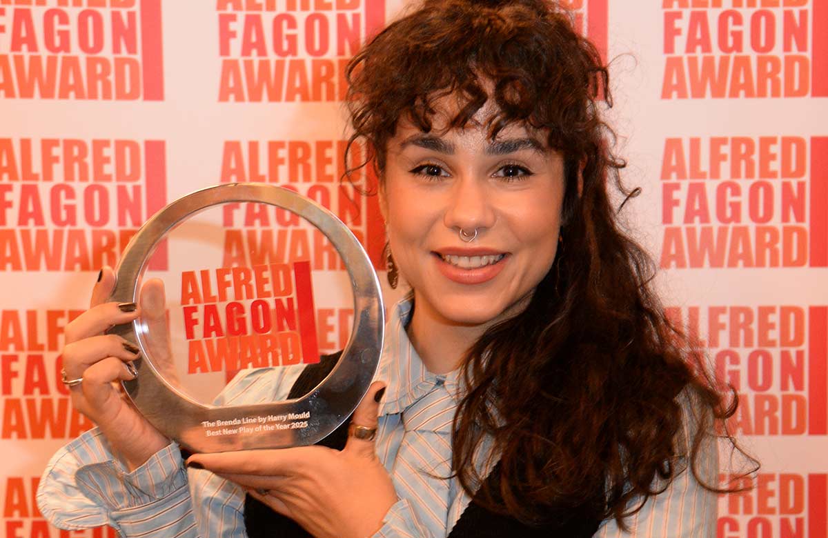 Harry Mould wins 2025 Alfred Fagon Award