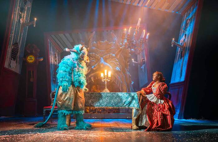 Nicholas Marshall and Israela Efomi in Beauty and the Beast at Citizens Theatre, Glasgow. Photo: Tommy Ga-Ken Wan Nicholas Marshall and Israela Efomi in Beauty and the Beast at Citizens Theatre, Glasgow. Photo: Tommy Ga-Ken Wan