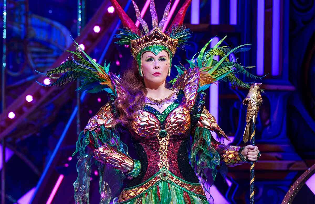Catherine Tate in Sleeping Beauty at the London Palladium. Photo: Paul Coltas