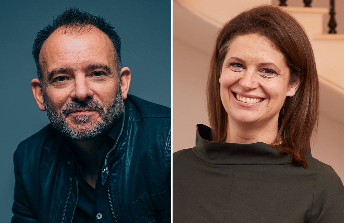 Matthew Warchus and Laura Stevenson. Photo: Craig Gibson/Chantel King
