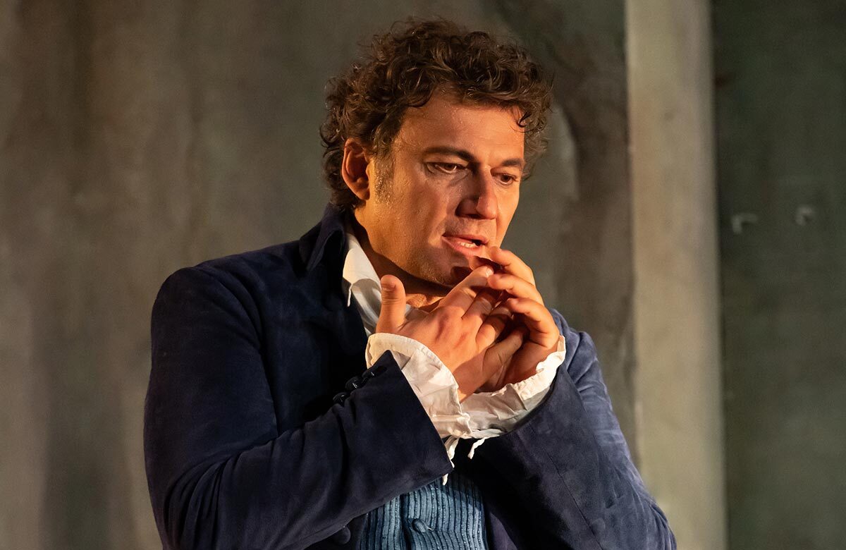 Jonas Kaufmann in Werther at the Royal Opera House, Covernt Garden (2023). Photo: Bill Cooper
