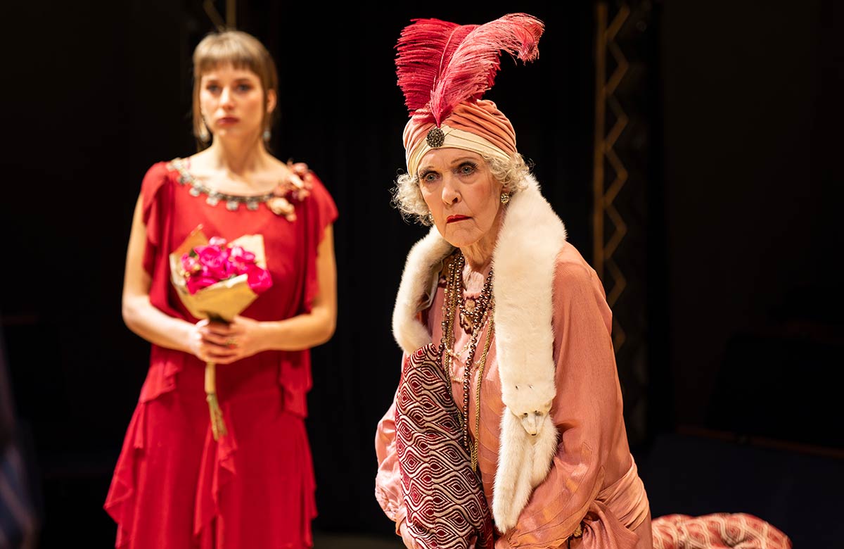 Zoe Brough and Patricia Hodge in The Rivals at the Orange Tree Theatre, London. Photo: Ellie Kurttz