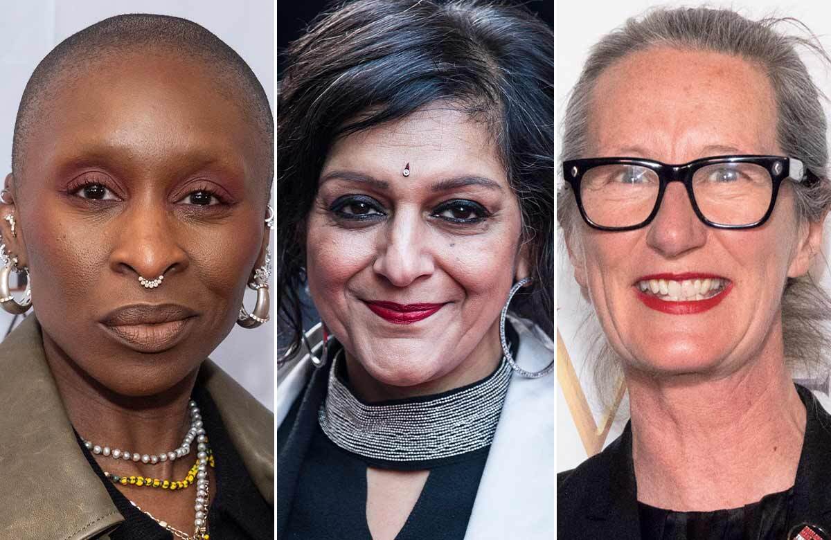 Cynthia Erivo, Meera Syal and Paule Constable. Photo: Shutterstock/Joanna Davidson