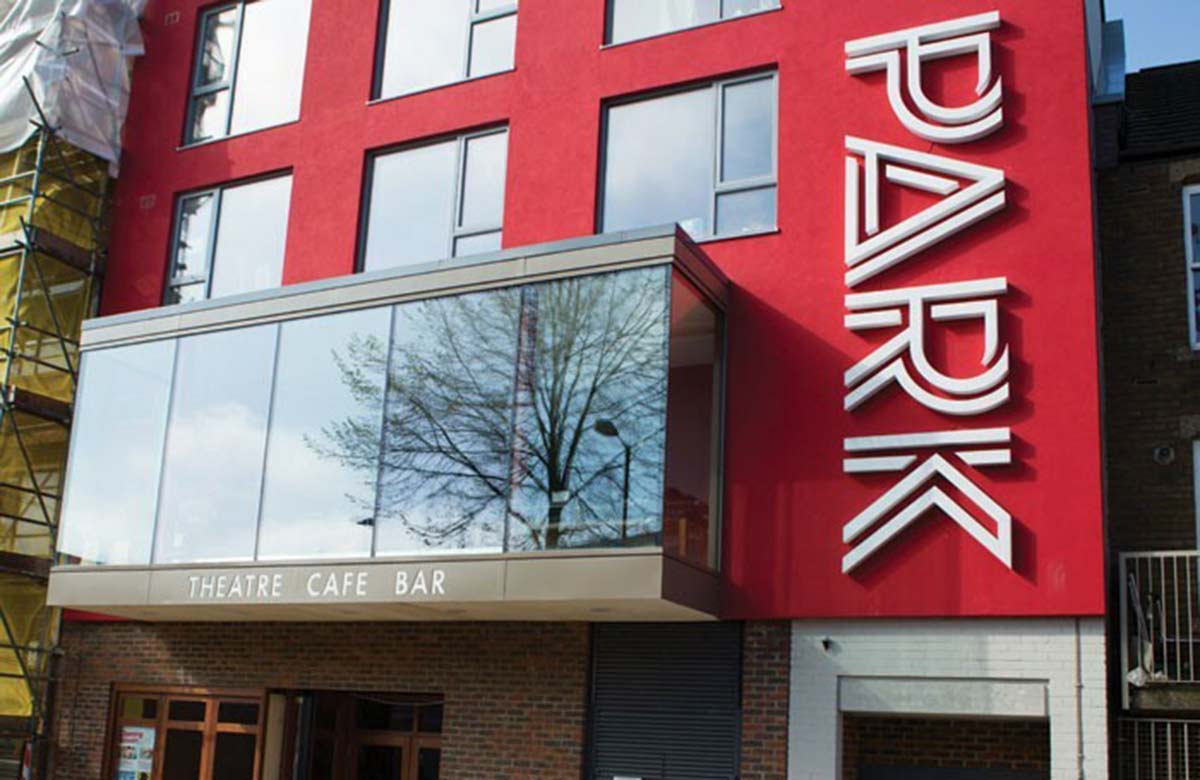 Park Theatre exterior in Finsbury Park, London. Photo: Charlie Ward Park Theatre exterior in Finsbury Park, London. Photo: Charlie Ward