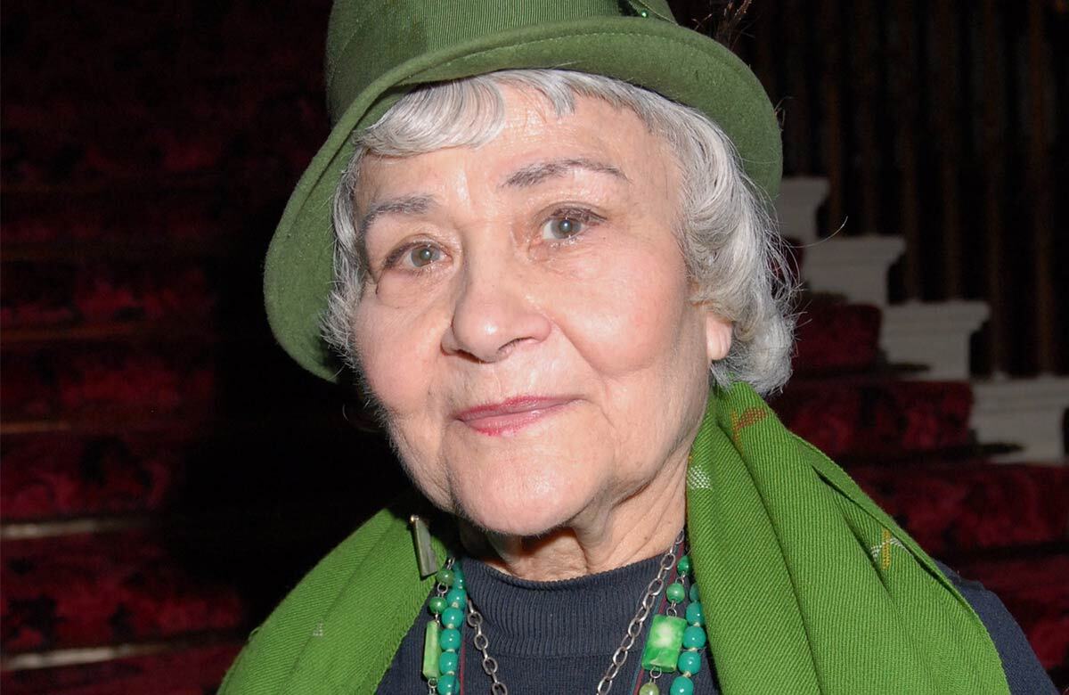 Blanche Marvin at The Stage's new year party 2008. Photo: Stephanie Methven