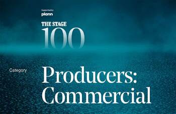 The Stage 100 2026: producers (commercial)