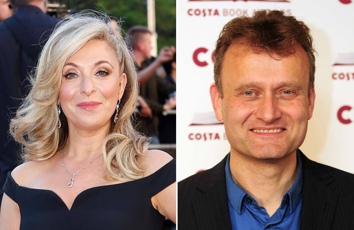 Tracy-Ann Oberman and Hugh Dennis. Photos: Pamela Raith/Shutterstock