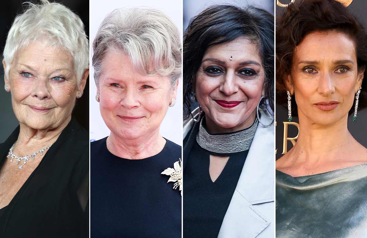 Judi Dench, Imelda Staunton, Meera Syal and Indira Varma. Photo: Shutterstock