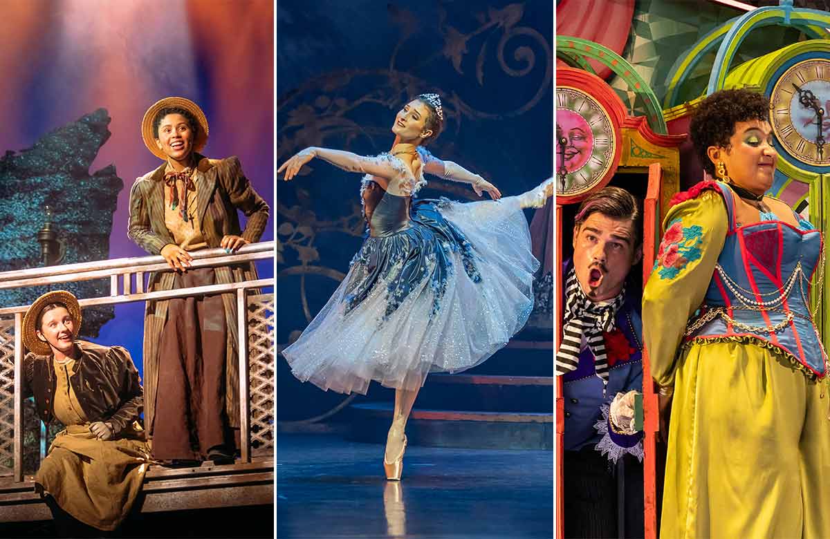 National Theatre of Scotland-led, all-female adaptation Dracula: Mina's Reckoning;  Scottish Ballet's Cinders! at Theatre Royal, Glasgow; L&rsquo;Heure Espagnole produced in partnership with Scottish Opera for the Lammermuir Festival. Photo: Mihaela Bodlovic/An