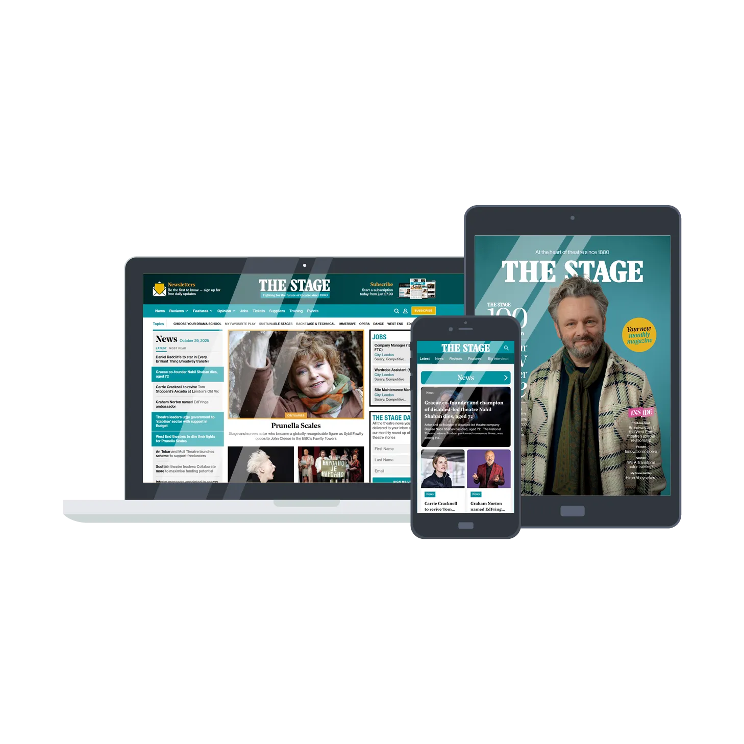 The Stage digital-only subscription package