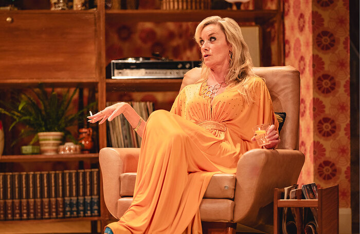 Tamzin Outhwaite in Abigails Party. Photo by Mark Senior