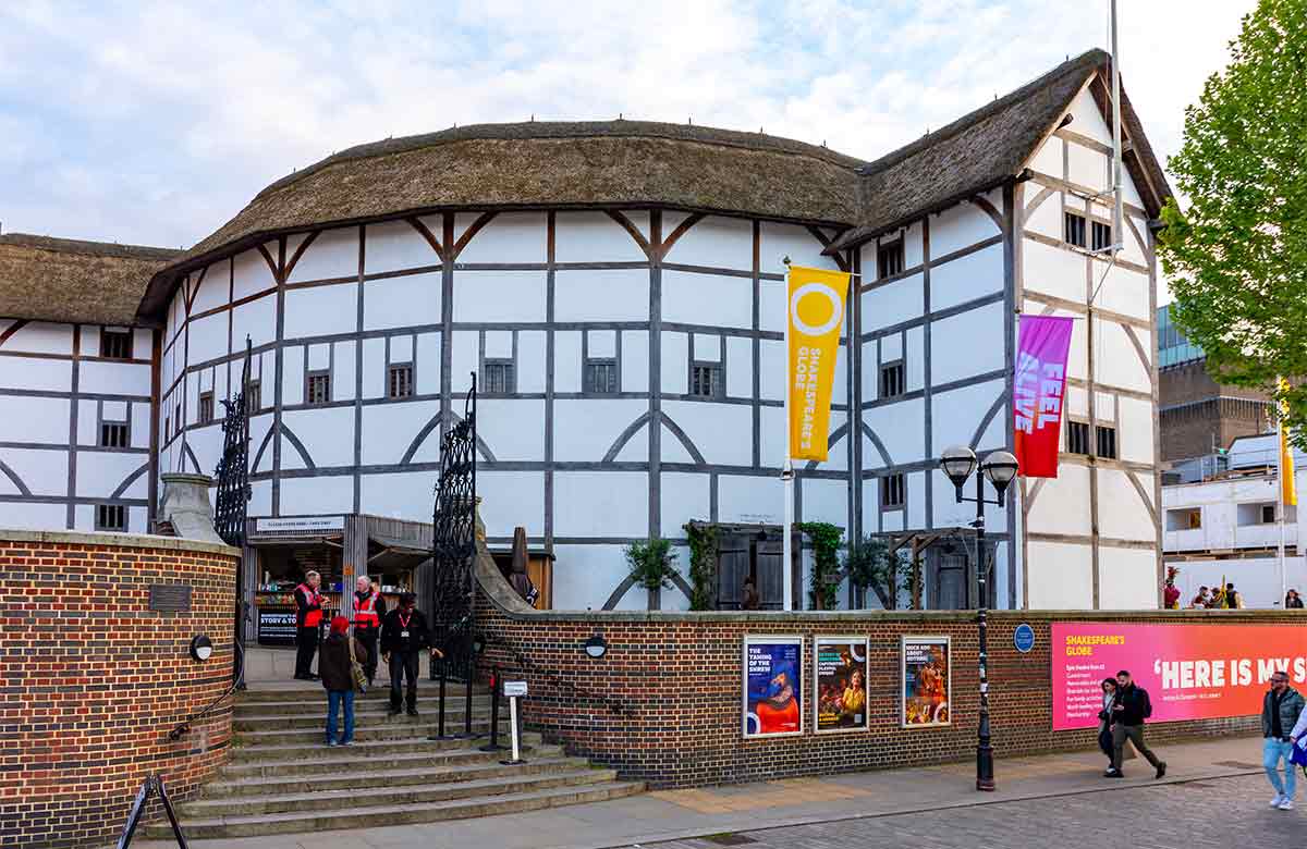 Shakespeare's Globe in London. Photo: Shutterstock