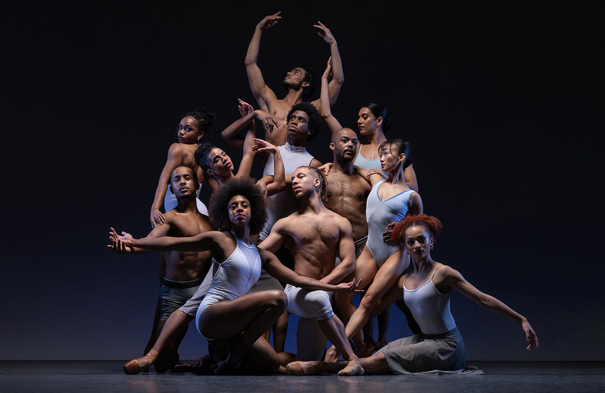 Love Kotiya, Acaoã De Castro, Bhungane Mehlomakulu, Mikayla Issacs, Megan Chiu, Ruby Runham, Ebony Thomas, Isabela Coracy, Helga Paris Morales, Elijah Peterkin and Taraja Hudson. Photo: Ash