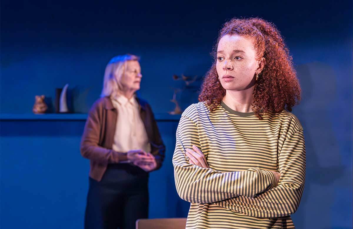Anastasia Hille and Erin Kellyman in Evening All Afternoon at the Donmar Warehouse, London. Photo: Marc Brenner