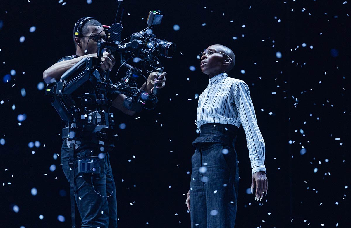 Cynthia Erivo in Dracula at the Noël Coward Theatre, London. Photo; Daniel Boud