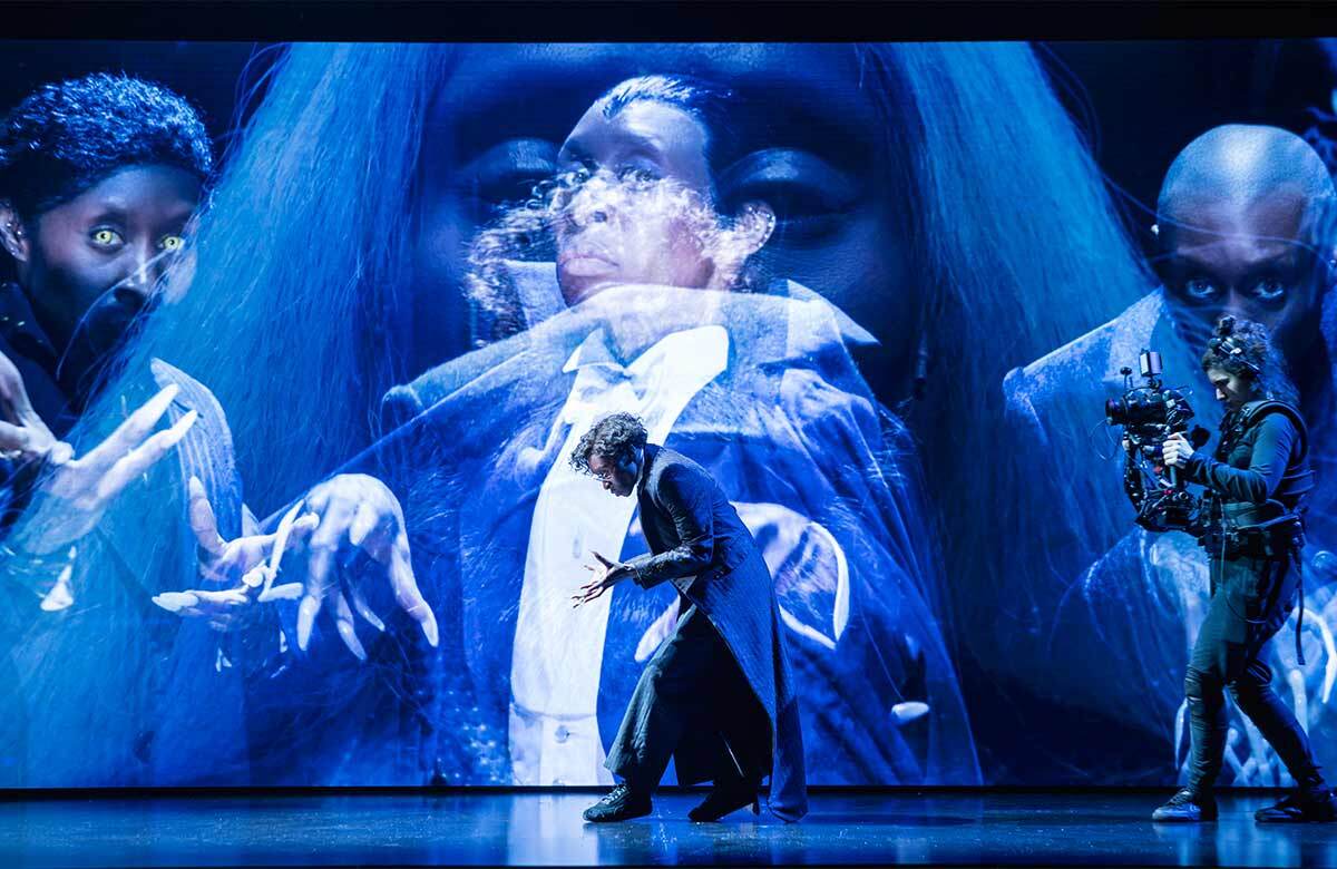 Cynthia Erivo in Dracula at the Noël Coward Theatre, London. Photo: Daniel Boud Cynthia Erivo in Dracula at the Noël Coward Theatre, London. Photo: Daniel Boud