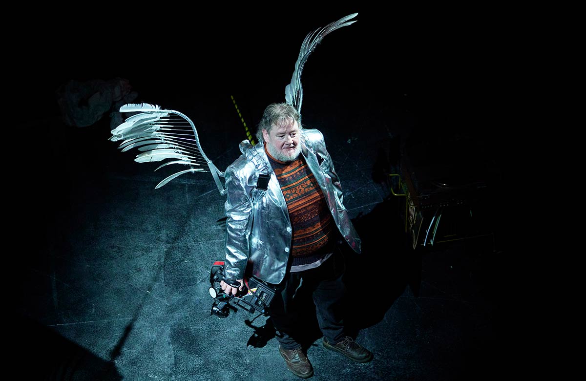 Johnny Vegas in Road at the Royal Exchange Theatre, Manchester. Photo: Ros Kavanagh